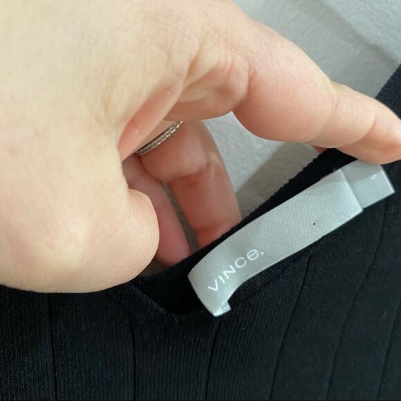 Vince Black Midi Dress - Picture 8 of 10